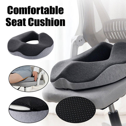 Memory Foam Seat Cushion Breathable Comfort Pad for Office Chair.