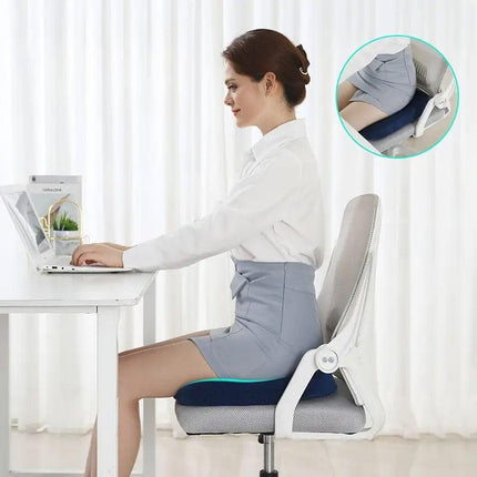 Square Seat Cushion Office Car Chair Cushion Comfort Support for Long Sitting.