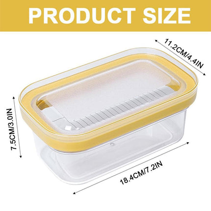 With Lid Butter Cutting Box Slicers Case Cheese Slicers Butter Dish Box.
