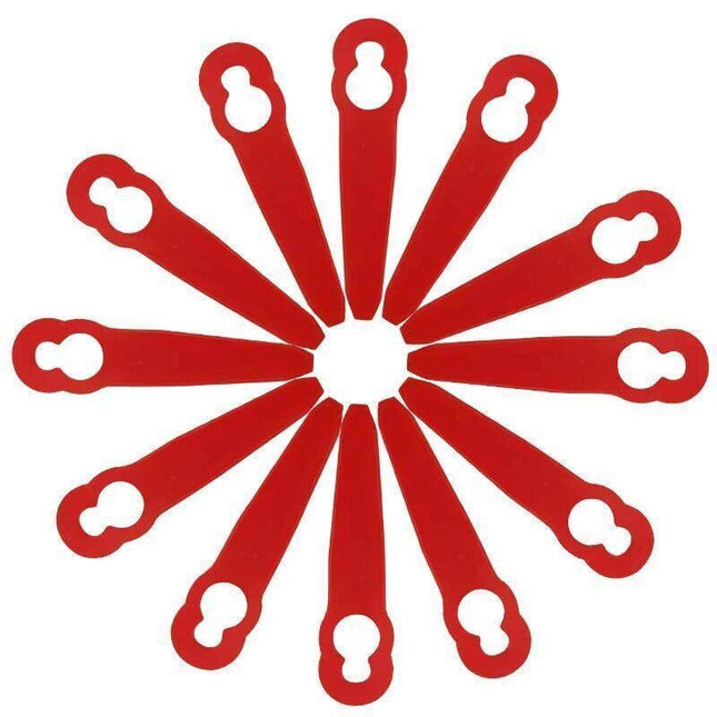 Grass Trimmer Plastic Blades Part Cutter Replace Acc Crop For Ozito Bosh Kuller - 50PCS.