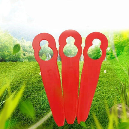 Grass Trimmer Plastic Blades Part Cutter Replace Acc Crop For Ozito Bosh Kuller - 50PCS.