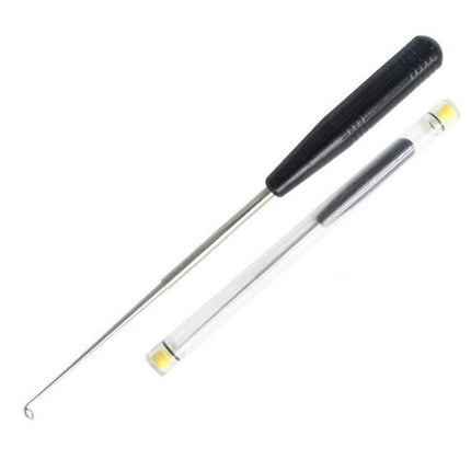 Fishing Hook Remover Stainless Steel Fishhook Dehooker Hook Detacher Extractor - Black.