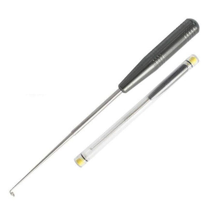 Fishing Hook Remover Stainless Steel Fishhook Dehooker Hook Detacher Extractor - Black.