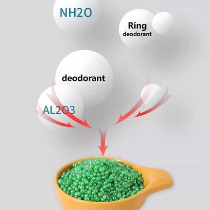 High Adsorption Cat Litter Deodorant Beads 250ml Long Lasting Odor Eliminator - Blue.