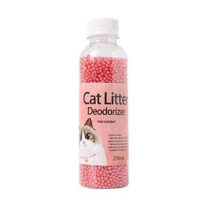 High Adsorption Cat Litter Deodorant Beads 250ml Long Lasting Odor Eliminator - Blue.