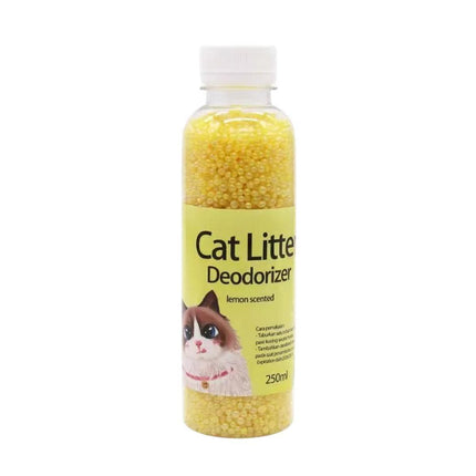 High Adsorption Cat Litter Deodorant Beads 250ml Long Lasting Odor Eliminator - Blue.