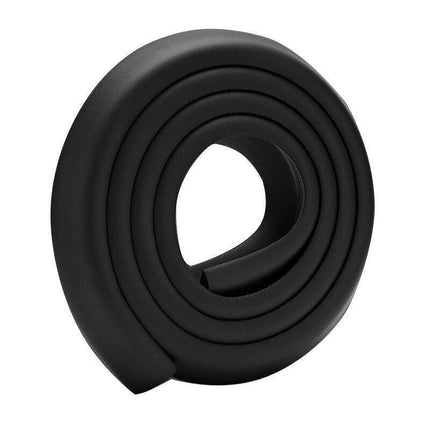 Foam Edge Guard Strip for Desks and Tables with Corner Protector Bumper Tape - Brown.