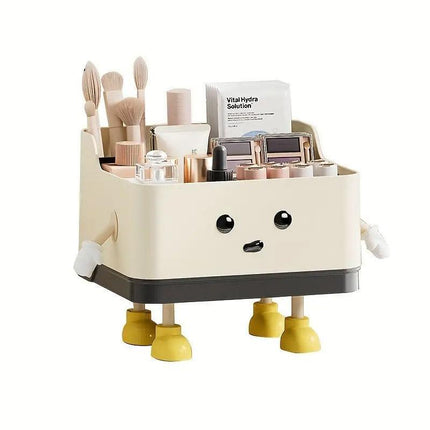 Desktop Organizer Storage Box Household Clutter Compartmentalized Container - Sitting.