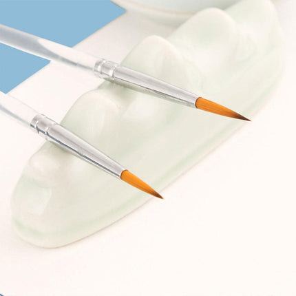 6X Extra Fine Detail Paint Brushes Art Miniatures Model Maker.