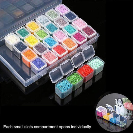 22 Piece 5D Diamond Painting Tools Box Diamond Accessories Diy Art Craft Pen Set.