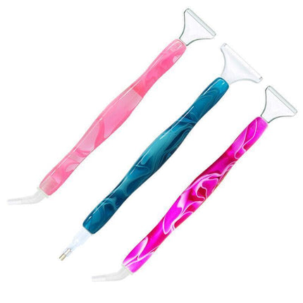 5D Resin Diamond Painting Pen Resin Point Drill Pens Cross Stitch Diy Craft Art - Navy.