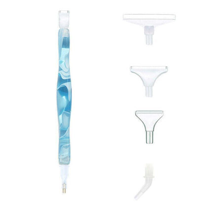 5D Resin Diamond Painting Pen Resin Point Drill Pens Cross Stitch Diy Craft Art - Navy.