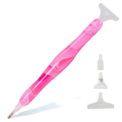5D Resin Diamond Painting Pen Resin Point Drill Pens Cross Stitch Diy Craft Art - Purple.