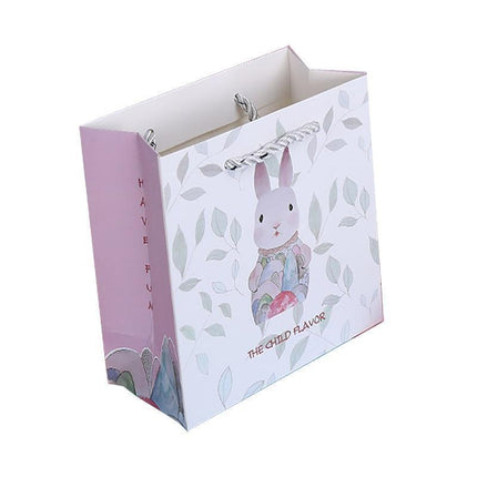 25x Creative Cartoon Animal Gift Bags Cute Birthday Party Favors Tote Paper Bags - Dinosaur-Paradise-25pcs-M.