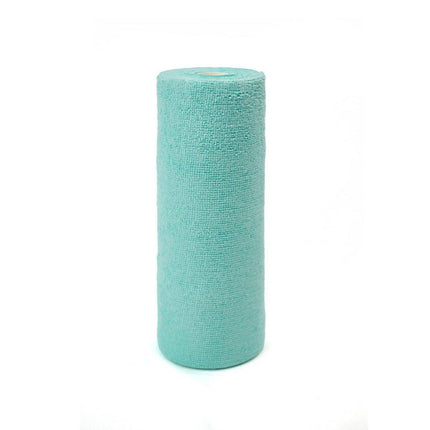Multifunctional Kitchen Cleaning Towel Strong Absorbent Hand Tear Dish Cloth - Blue.