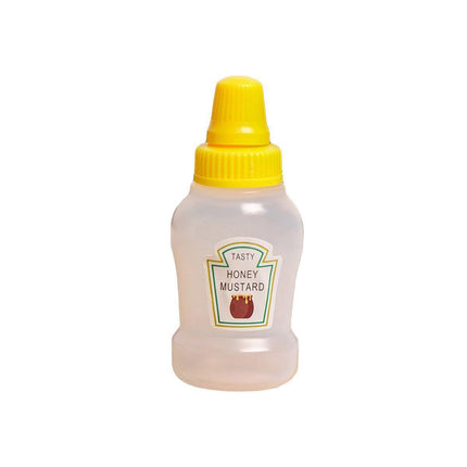 4pcs Mini Portable Sauce Box Condiment Dispensers for Picnic and Outdoor Use - Salad dressing.