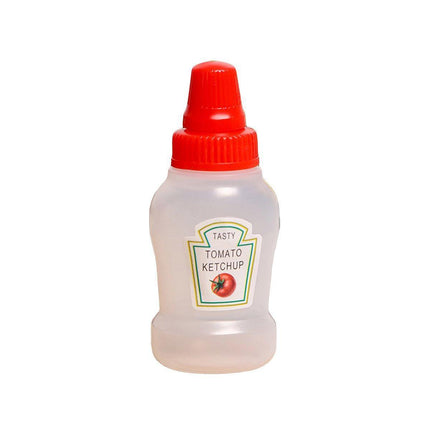 4pcs Mini Portable Sauce Box Condiment Dispensers for Picnic and Outdoor Use - Salad dressing.