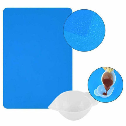 36PCS Silicone Mixing and Measuring Cup Set for Resin Casting and DIY Craft Projects.
