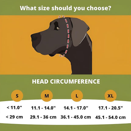 Black Adjustable Dog Ear Muffs Noise Reducing Pet Headwrap Protective Ear Cover - L.