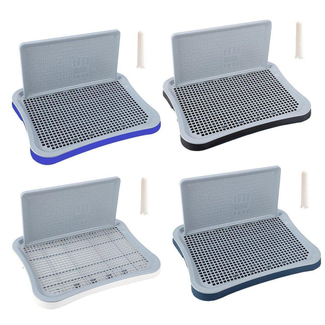 Pet Potty Training Pad Small And Medium-sized Dog Toilet Urinal Pee Tray - Black.