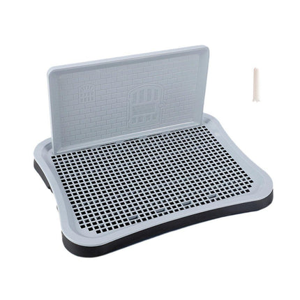 Pet Potty Training Pad Small And Medium-sized Dog Toilet Urinal Pee Tray - Black.