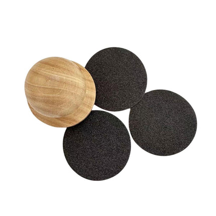 Wooden Dog Nail Sharpening Board Round Pet Grooming Tool Nail Repair Training.