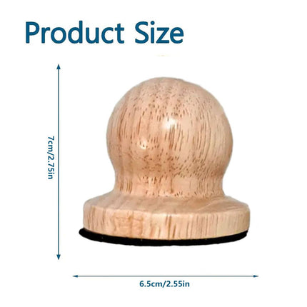 Wooden Dog Nail Sharpening Board Round Pet Grooming Tool Nail Repair Training.