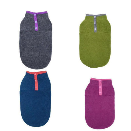XS Pet Dog Puppy Winter Warm Fleece Jumper Vest Coat Jacket Apparel Clothes - Green.