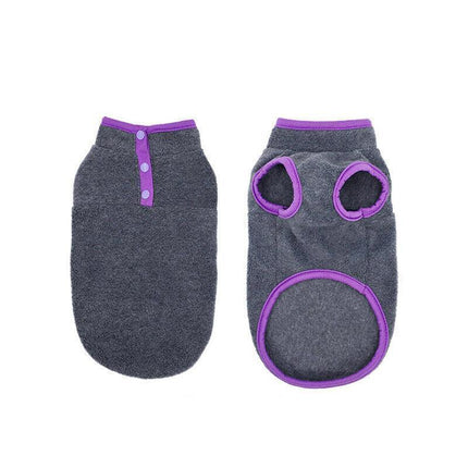 XS Pet Dog Puppy Winter Warm Fleece Jumper Vest Coat Jacket Apparel Clothes - Green.
