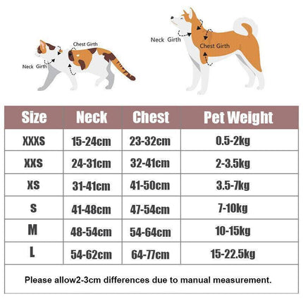 Dog Harness Cat Lead Puppy Leash Vest Mesh Breathe Adjustable Braces Small Pet Pink - L.