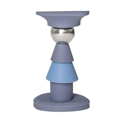 Silicone Silent Door Stopper with Suction Base and Secure Hold Catch Design - Grey.