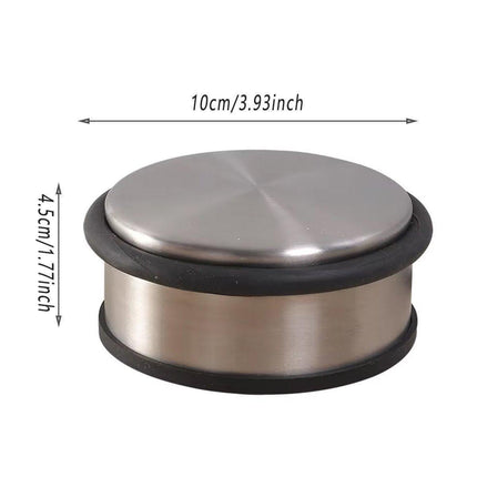 Solid Heavy Duty Rubber Door Stopper Windproof Noise Proof Door Wedge Non Slip.