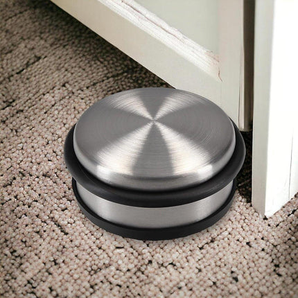 Solid Heavy Duty Rubber Door Stopper Windproof Noise Proof Door Wedge Non Slip.