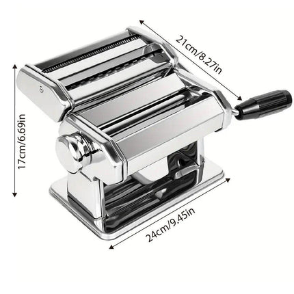 Manual Noodle Maker Dumpling Press Stainless Steel Noodle Machine Pasta Tool.