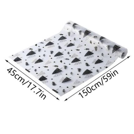 Household Drawer Liner Paper Wardrobe Dustproof Cabinet Mat Grease Proof Mat - Butterfly.