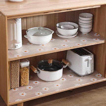 Household Drawer Liner Paper Wardrobe Dustproof Cabinet Mat Grease Proof Mat - Butterfly.