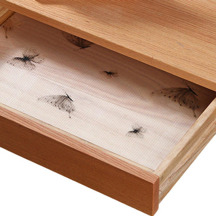 Household Drawer Liner Paper Wardrobe Dustproof Cabinet Mat Grease Proof Mat - Butterfly.