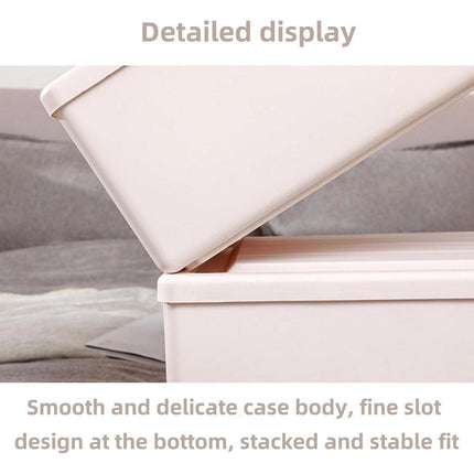 Transparent Stackable Drawer Storage Box for Shoes Clothes Household Organiser.