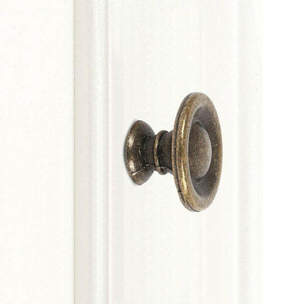10/20/40Pcs Antique Brass Drawer Knobs Vintage Cabinet Handles Cupboard Pulls - 10PCS.