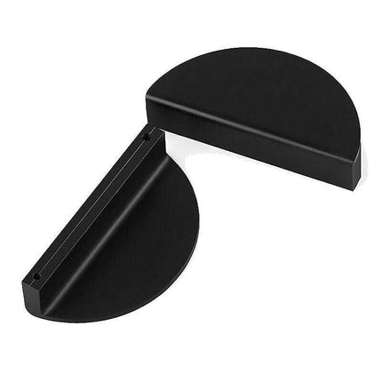 Door Pull With Screws Cupboard Handle Decor Home Semi Circle Cabinet Knob Diy - Copper.