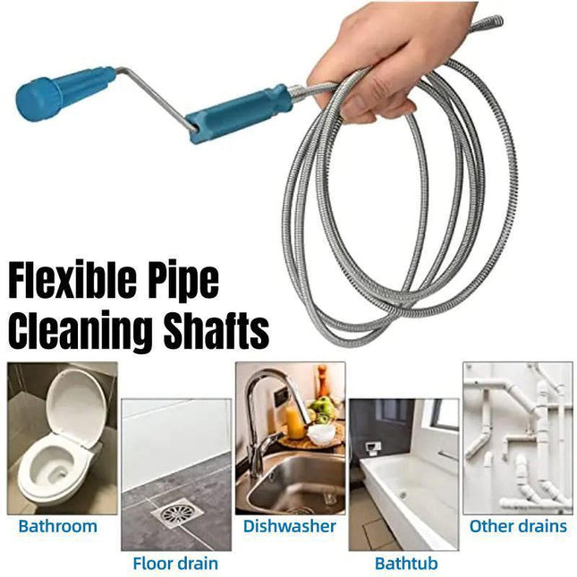 3M Drain Unclogger Multi Functional Pipe Blockage Removal Tool for Plumbing Need.