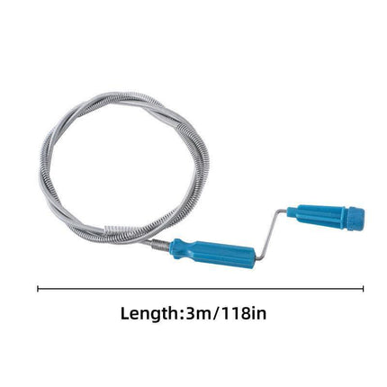 3M Drain Unclogger Multi Functional Pipe Blockage Removal Tool for Plumbing Need.