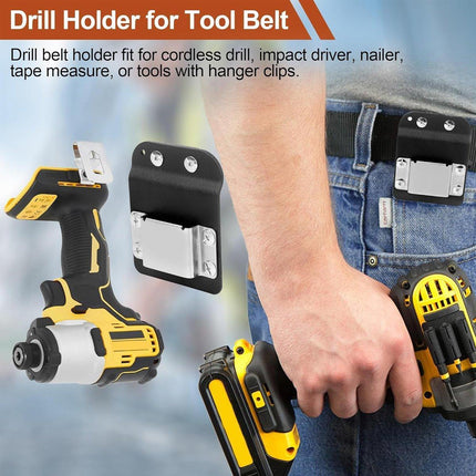 Multifunctional Electric Drill Belt Clip Portable Tool Holder for Easy Access.