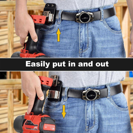 Multifunctional Electric Drill Belt Clip Portable Tool Holder for Easy Access.
