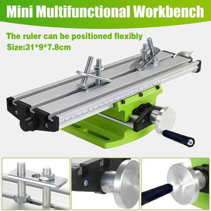 Multi Functional Micro Worktable Machine Tool Table Precision DIY Craft Repair.