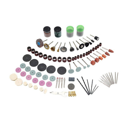 100/147pcs Electric Mill Set Accessories Grinding Cutting Drilling Tool Kit - 100Pcs(Without Grinder Pen).