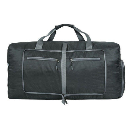 70L Large Travel Duffle Bag Foldable Waterproof Gym Bag with Shoe Compartment.
