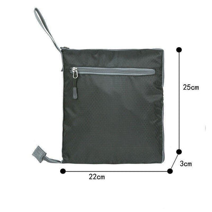 70L Large Travel Duffle Bag Foldable Waterproof Gym Bag with Shoe Compartment.