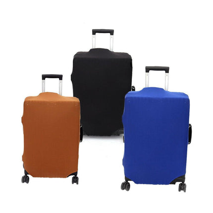 Thickened High Stretch Suitcase Dust-proof Luggage Protector Travel Case Cover - Blue-24inches.