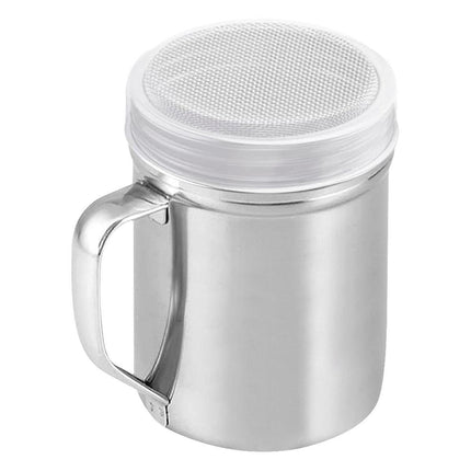 Stainless Steel Powder Shaker Mesh Sugar Flour Dispenser Spice Baking Tool.